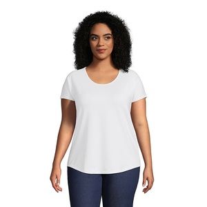 Lands End U neck Tee NWT